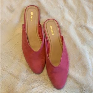 Old Navy Pink Mules